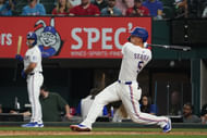 Corey Seager is due for a home run tonight (Imagn)
